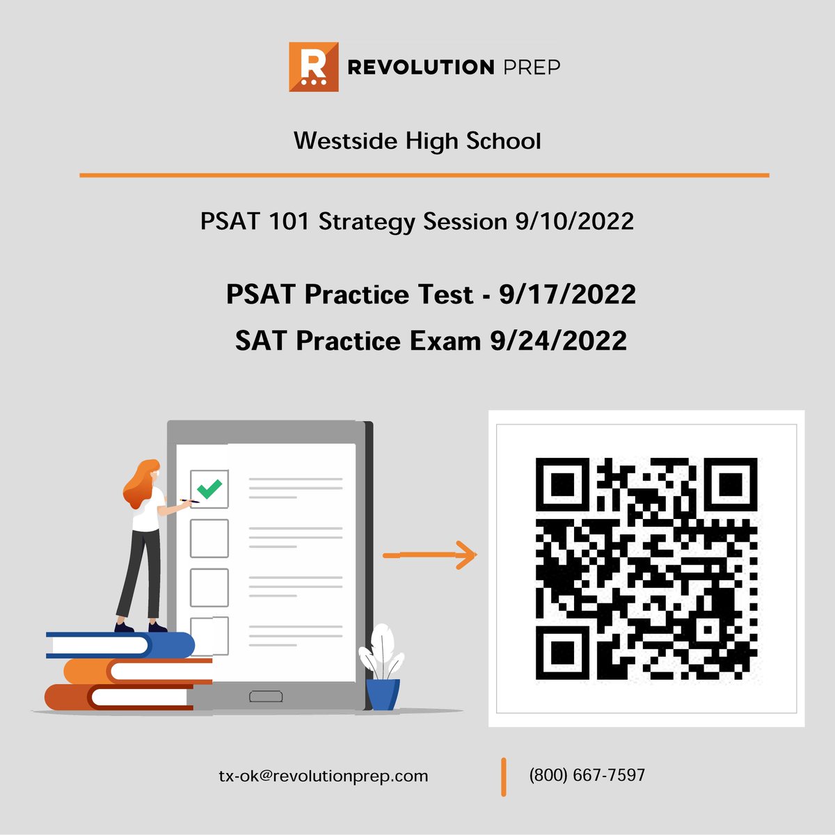 Westside High School College Center tweet media