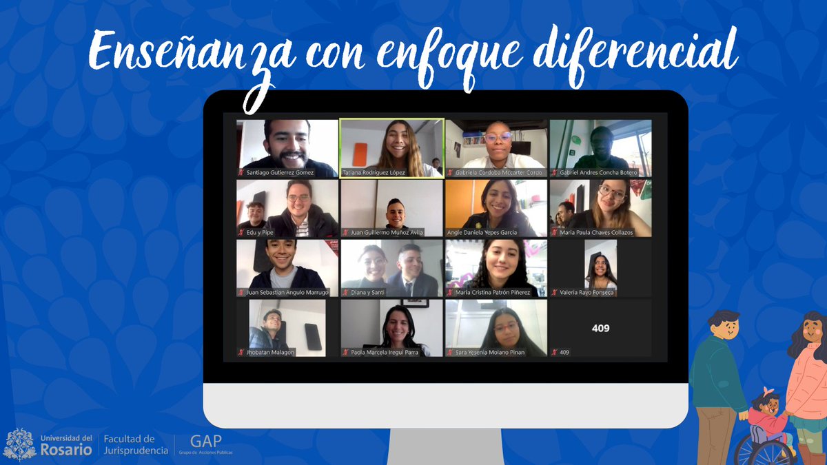 GAPurosario's tweet photo. #SomosGAP🧐En nuestra plenaria de la semana pasada nos acompañó la profesora Paula Andrea Cerón, coordinadora de @gapi_icesi. 

Conversamos sobre los derechos de las personas en condición de discapacidad👩‍🦽 y cómo trabajar por ellos en el marco de la educación legal clínica✊. https://t.co/kE508yIDoc
