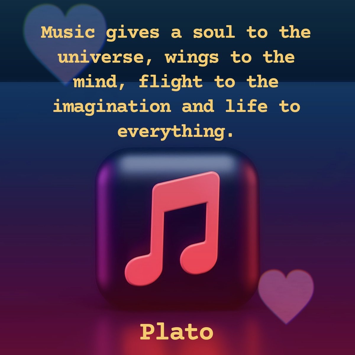 Dartford_Music's tweet photo. Plato was wise indeed ๐ถ๐๐ถ
Want to start your music journey? Contact us on email: DMS@themickjaggercentre.com
#dartford #music #kent #bexley #learnmusic #musiclessons #musiclessonsforchildren #musiclessonsforadults #redrooster #choir #youth #primary #guitar #violin #saxophone https://t.co/SlEqNDsD6w