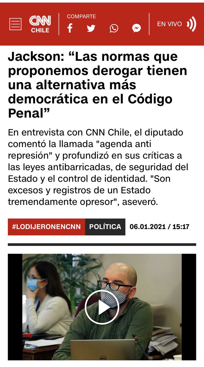 Detención de líder de la CAM, Héctor Llaitul es mérito de la investigación de la <a href="/PDI_CHILE/">PDI Chile</a> y de <a href="/FISCALIA_IX/">Fiscalía Araucanía</a>, iniciada por denuncia👇🏽que presentamos en 2020. Bien que no fue de aquellas que retiró el Gobierno de @gabrielboric y que no hayan derogado la LSE como decía su programa