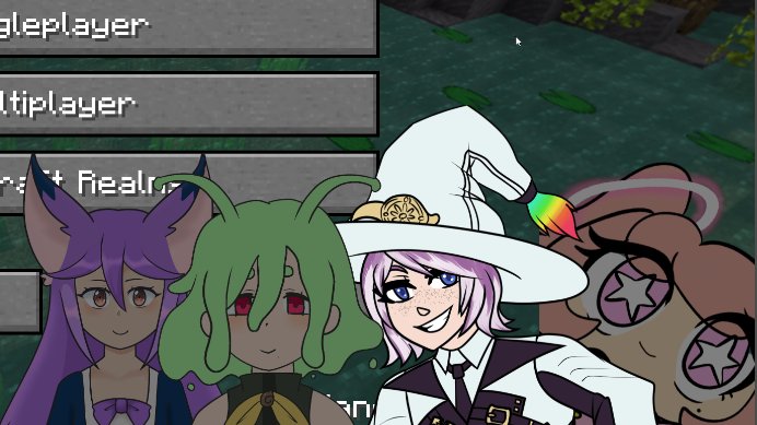 ConfusionPlus's tweet photo. We got the squad together for Minecraft!
@ConfusionPlus (that's a me!),@LellyminousTV, @FiraTheBlaziken and @zo0mboo! We're live at the link below!
#VTuber #ENVtuber #SpucaSquad #Minecraft #minecraftisoverparty
https://t.co/Kn7yP3SUOx https://t.co/knbd01STPr