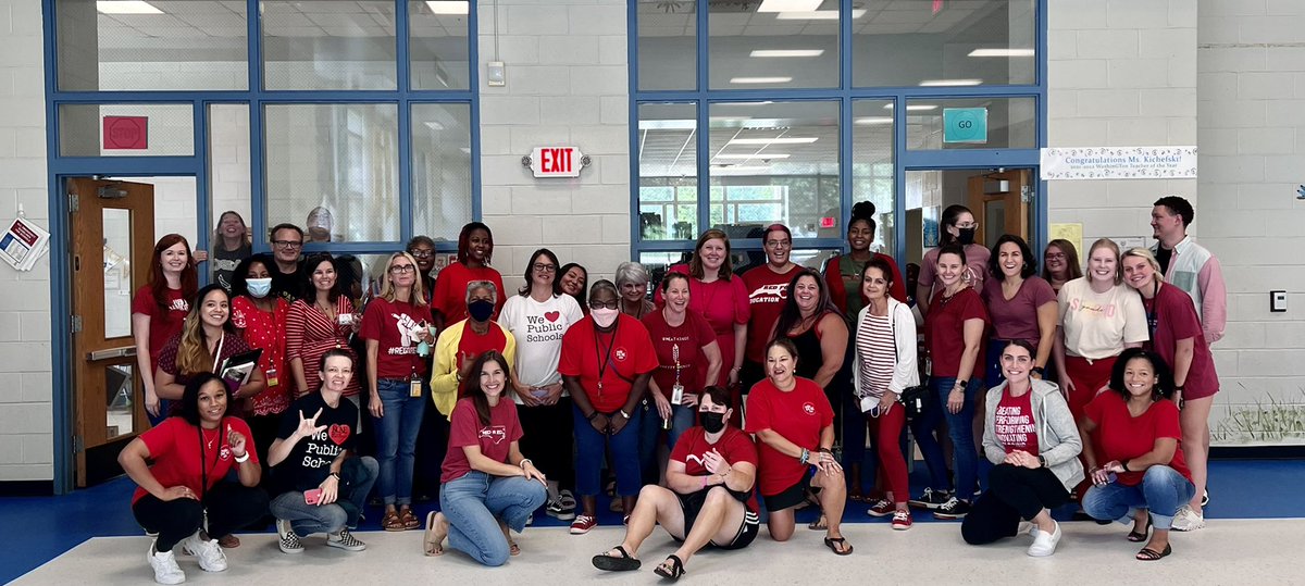 <a href="/GTWizards1/">Washington GT Magnet</a> are #RedforEd and ready for the 22-23 school year! <a href="/wake_ncae/">Wake NCAE</a>