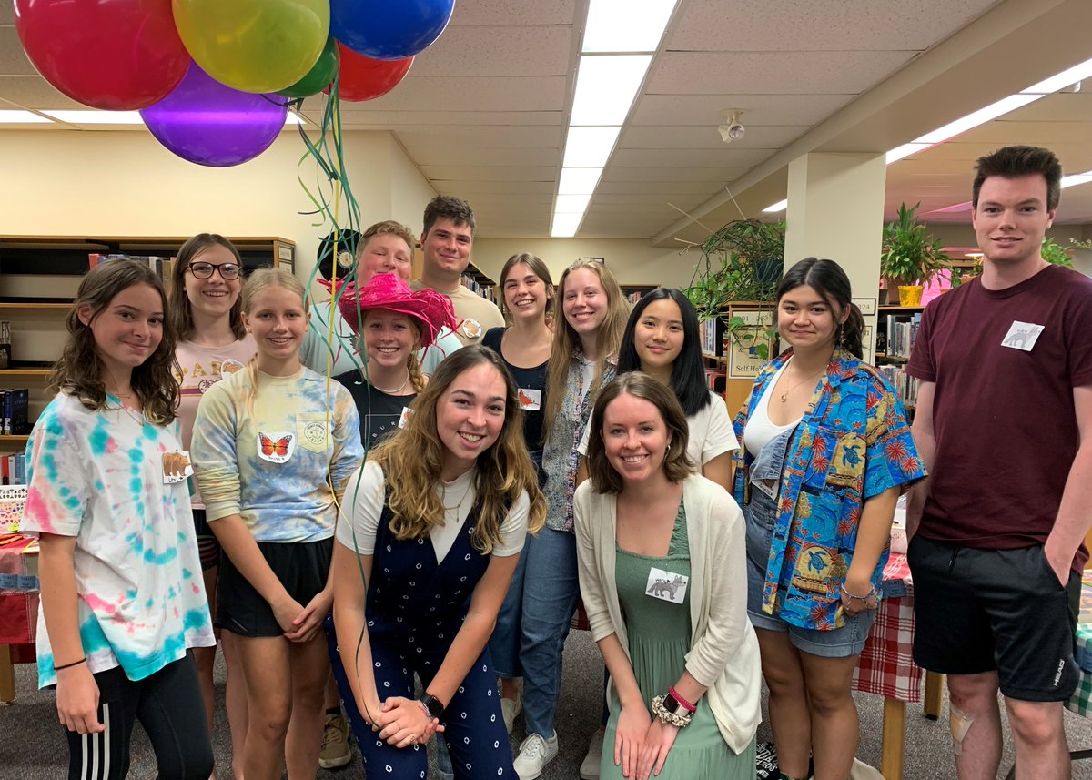 A huge thank you to our summer students and volunteers who made our End-of-Summer Celebration possible!  Thanks also to the many kids who read tons and visited often during July and August, and the parents and caregivers who were committed to bringing the children to the library!
