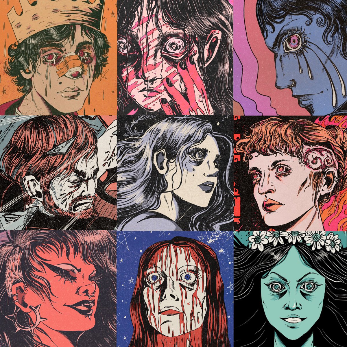 #faceyourart these are always so fun to look at 