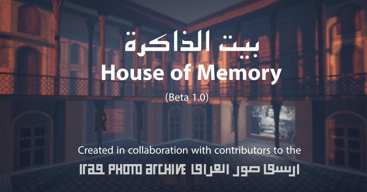 basilalrawi's tweet photo. Participants needed to test a new Virtual Reality experience ‘House of Memory / بيت الذاكرة’, created with the participation of Iraqi diaspora contributors to the Iraq Photo Archive. 
Dublin - LAB Gallery Incubation Space: Aug 23rd - Sept 1st
Book here: https://t.co/k2A1a3hDUq https://t.co/C2UCevOZTY