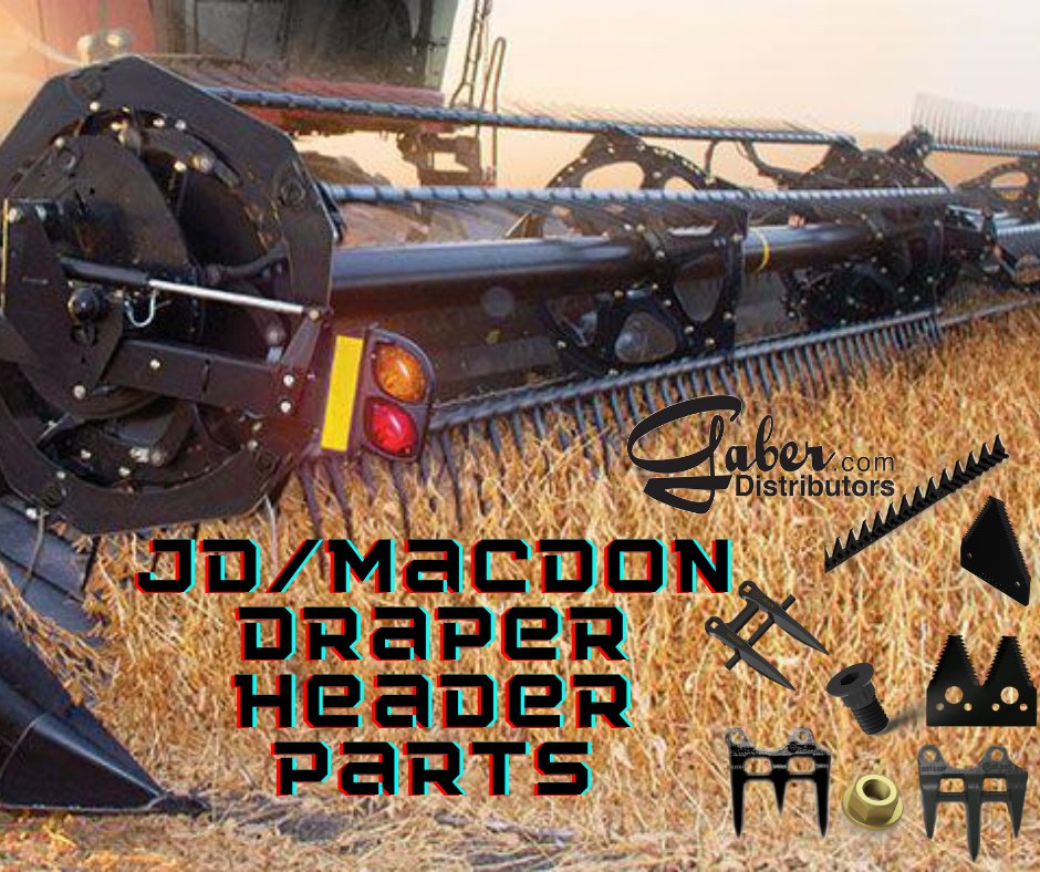 MacDon &amp; JD draper header sickles/guards. OEM quality without the OEM price. Contact us and one of our experts will assist you in getting some of these. 
#westcdnag #Farming #harvest2022 #macdon #johndeere #albertaag #saskag #manitobaag