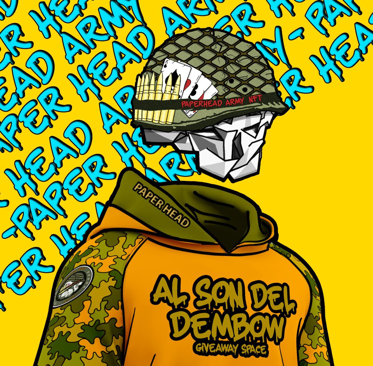 TONIGHT THE PAPERHEADARMY RETURN TO #ALSONDELDEMBOW SPACE and I'll have a special #NFT giveaway. Simply:

✅ Follow <a href="/Paperheadarmy/">Paperheadarmy.eth</a> and hosts <a href="/Masterjmav1/">master j</a> &amp; <a href="/el_valiente787/">el_valiente.eth</a>
✅ RT &amp; Tag 2 Friends
✅ Set reminder &amp; be in the space (here's the link)👇

x.com/i/spaces/1Yqxo…