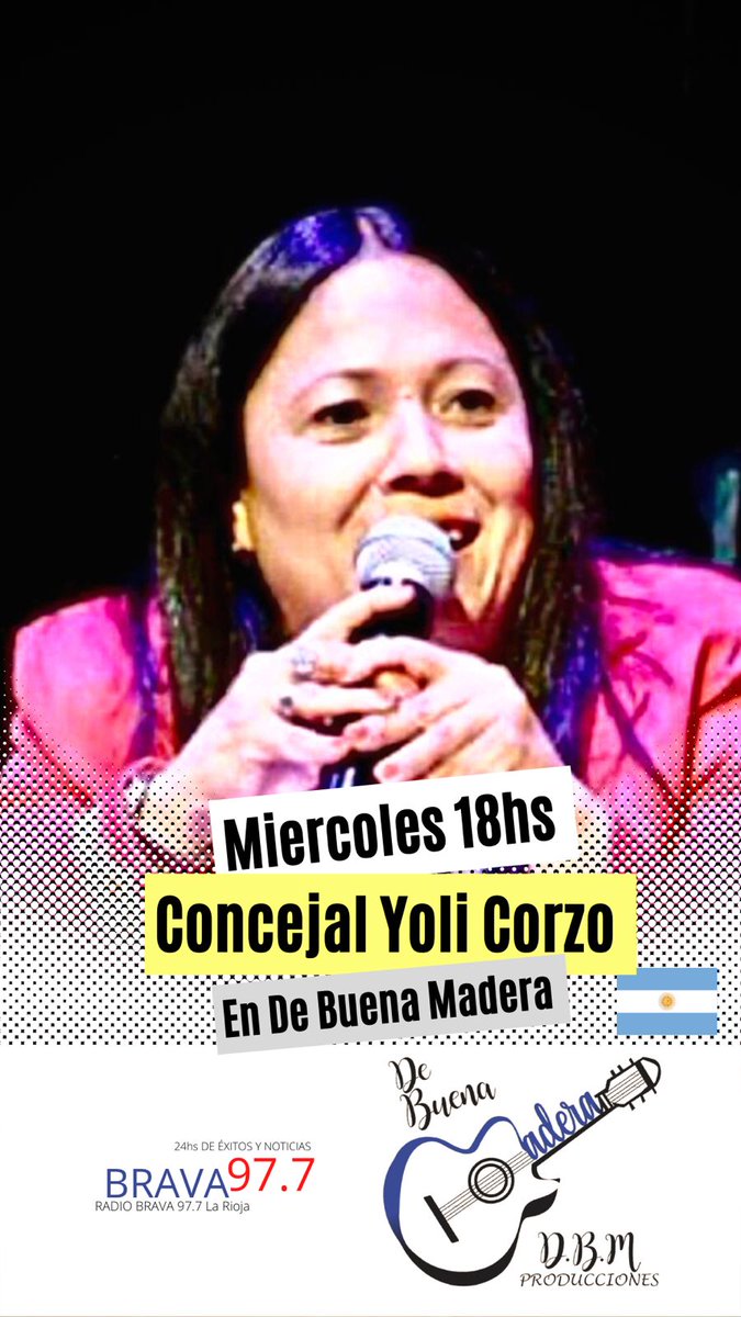 MaritoSanchez18's tweet photo. Hoy los esperamos a todos y todas a partir de las 18:00hs y hasta las 20:00hs en el programa hecho para vos... @DeBuenaMadera01 por @RadioBrava977 y por #ViewTV Canal 905🎙️🎧📻📺.
Hoy tendremos la visita de dos mujeres espléndidas y de lujo✌🏻... #Ana #Maria #Valentino
(Hilo)⬇️ https://t.co/WyiirJrxlC