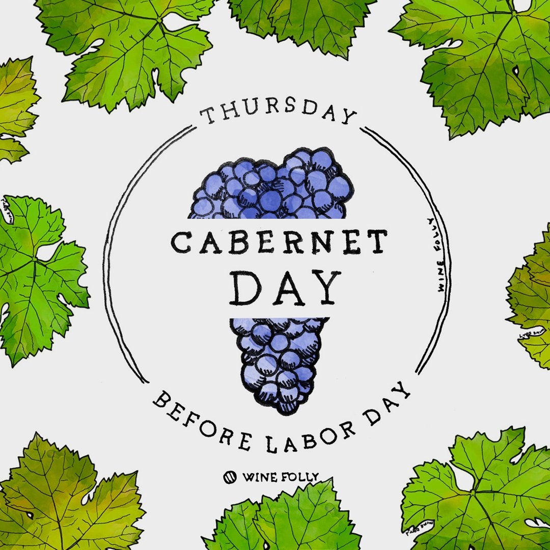 Cabernet has its own official holiday–the Thursday before Labor Day! That’s today! Which bottle will you be celebrating with tonight?