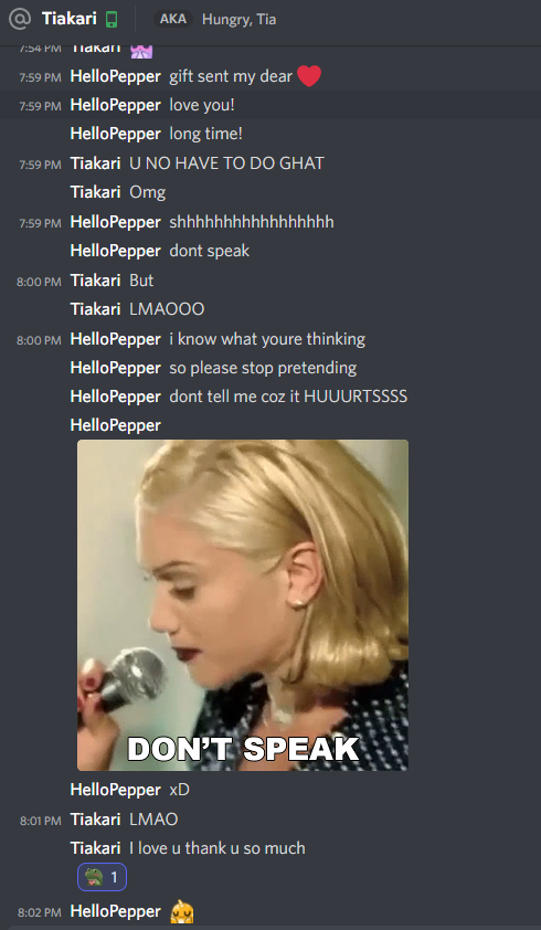 heIIopepper's tweet photo. when you send your wedding gift to your friendo <3

congrats again you love birds! so so happy for y'all and thankful for your friendship! <3 https://t.co/sVYWMKtA9V