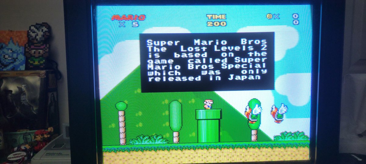 Crypt_Kiddie's tweet image. Super Mario Bros
The Lost Levels 2
is based on the
game called Super
Mario Bros Special
which was only
released in Japan
#StillPlayingThoseClassics #LostLevels2 #MarioMarioMario