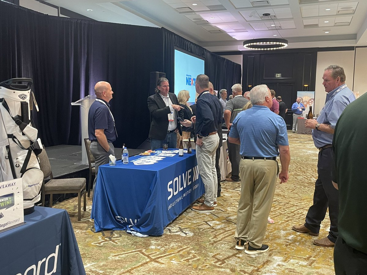 Networking continues this evening as AD BPT Supplier Sponsors showcase their latest innovations, sharing new opportunities for growth with AD Members. We're thinking about the future, looking for ways to grow and stay ahead of the competition. #WhatsNEXT #ADTogetherWeWin