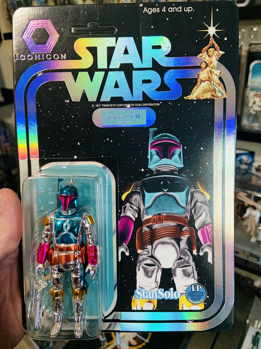 Brett_on_Fett's tweet photo. My Iconicon custom Boba Fett just arrived from Stan Solo Creations and it is glorious! #starwars #bobafett #stansolocreations #iconicon https://t.co/SXtX9gvt2z