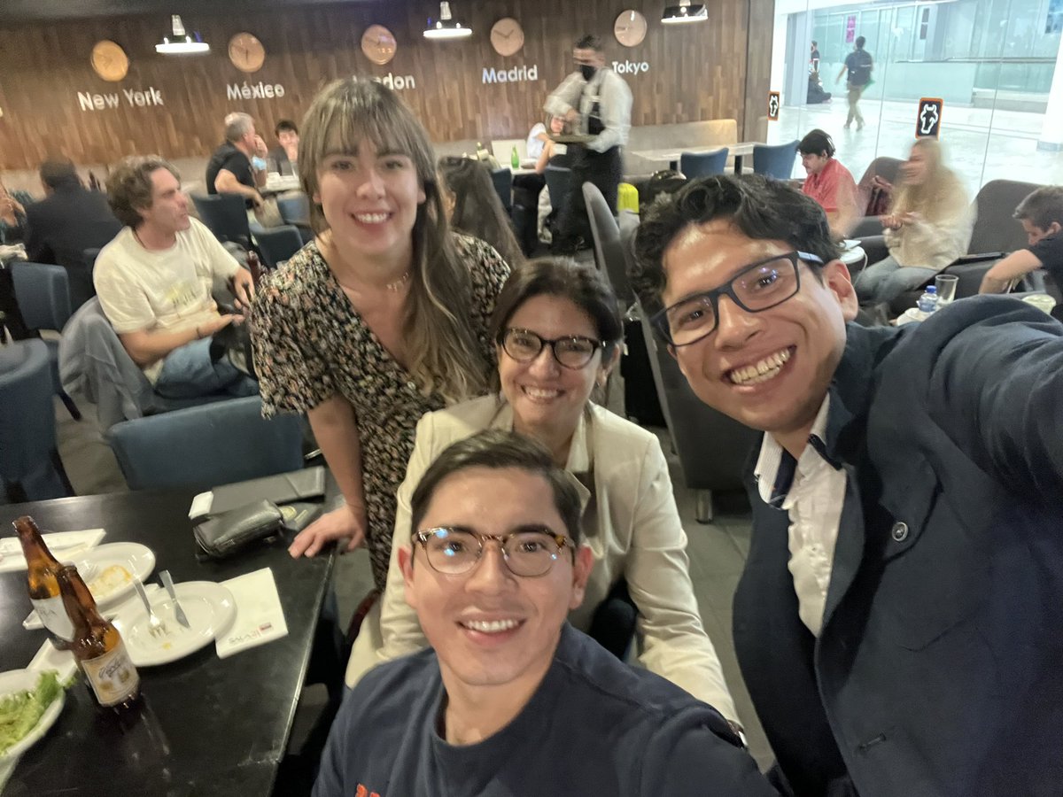 Rumbo a ESC 2022 #Barcelona #ESC #esc2022 team INCICH- CCU <a href="/CarlosDattoli/">Carlos Dattoli</a> @JorgeAOrtegaHdz @bren_dza <a href="/IncichR/">INCICh Residentes</a>