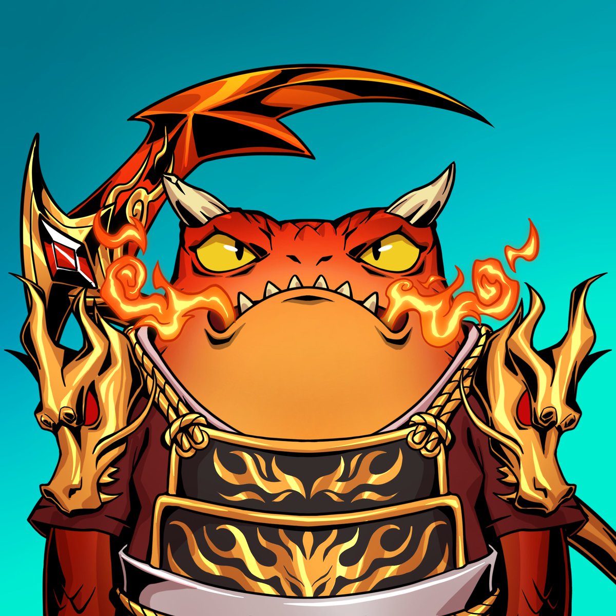 SarugamiNFT's tweet photo. The most agressive of the elemental brothers. With a short fuse, this summon is perfect for a high dps build.

#NFT #NFTProject #NFTShill #NFTCommunity  #NFTGiveaway #NFTdrop #NFTArt #NFTCollection #NFTCollector #SarugamiNFT #FreeMint https://t.co/R1NMY2q2mu