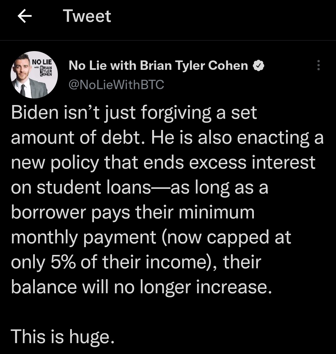 brendajoanneWY's tweet photo. @MaryVought The loans tend to be predatory. Many spend years paying, but the amount due continues to rise. https://t.co/SYzoCNwlK5