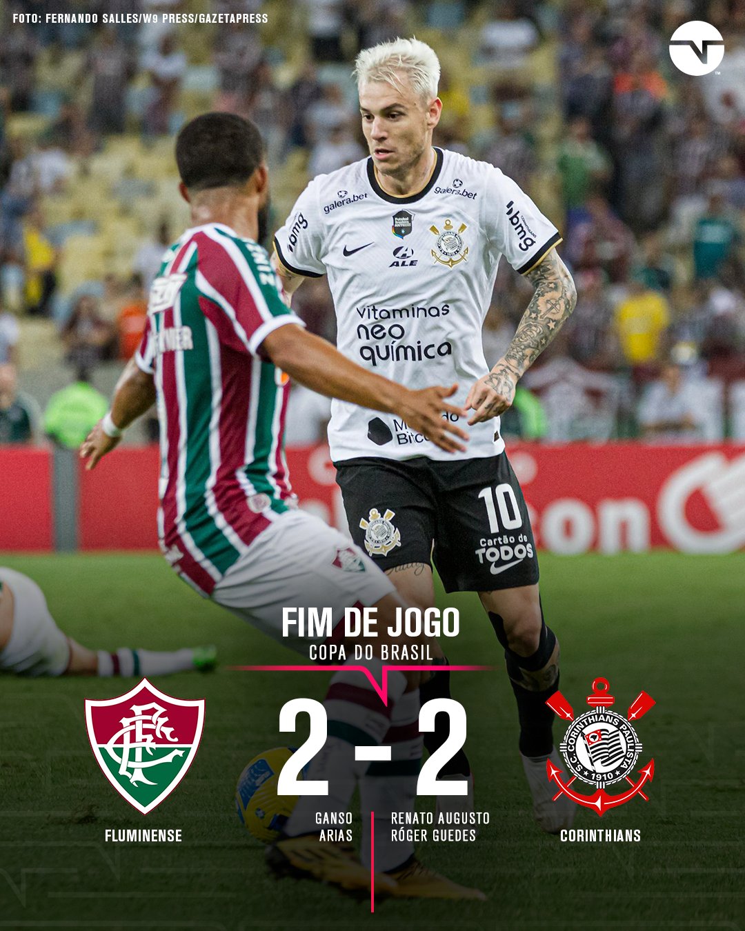 FINAL DE JOGO! EMPATE! O Fluminense - TNT Sports Brasil