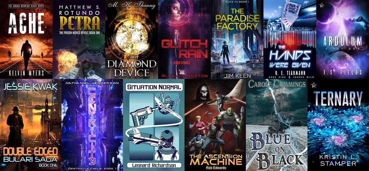 galaxyalex's tweet photo. The Renegades of Tomorrow Bundle from SFWA is here! Pay what you like, then buckle your space seatbelts for  frankly ridiculous number of carefully-selected books. Includes Glitch Rain and two related stories!

https://t.co/rVpobqYs6R https://t.co/dKm3DmjvSc