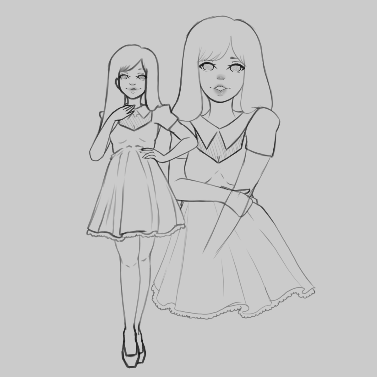 LunaTTunaFish's tweet photo. WIP
I'm feeling good about my art..... I'm mentally fucked I can tell. https://t.co/C8lcn3PZsA