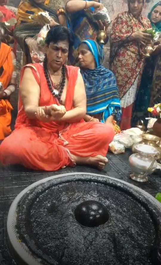 श्री बाबा बैद्यनाथ ज्योतिर्लिंग जी के आज प्रातःकाल के दिव्य दर्शन 25.08.2022