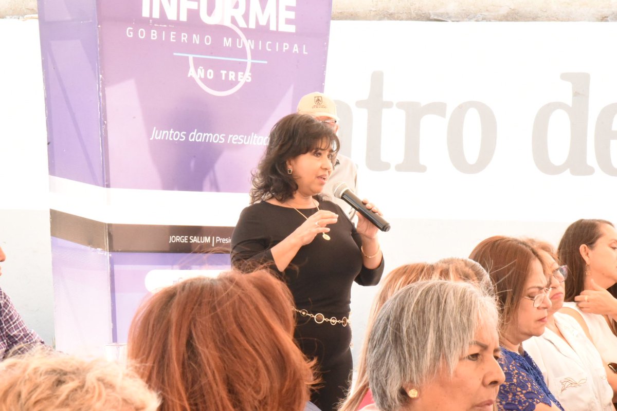 Juntos damos resultados en apoyo a personas con discapacidad y en condición vulnerable.

Se realizó un encuentro con el sector social con motivo del Tercer Informe de Gobierno Municipal en el Centro “López Mateos”, el cual fue rehabilitado y hoy beneficia a familias de 9 colonias