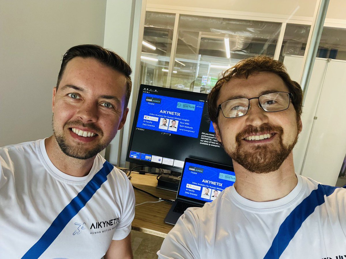 aikynetix's tweet photo. Thank you to @PlugandPlayTC for inviting @aikynetix to 2022 Annual University of Texas at Austin, Rice University &amp; Houston University Pitch Session! @RiceUniversity #VentureCapital #sportstech #running @UHouston @denfromufa @4energytech https://t.co/uXmhoPh2wA