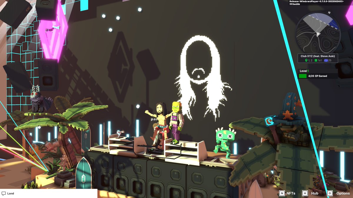 GreendayMode's tweet photo. @TheSandboxGame @steveaoki I just participated in the #SandboxAlphaS3Giveaway for a chance to win 500 SAND! On stage with Steve Aoki, check out my screenshot below!
👇 https://t.co/32S7TORXUu