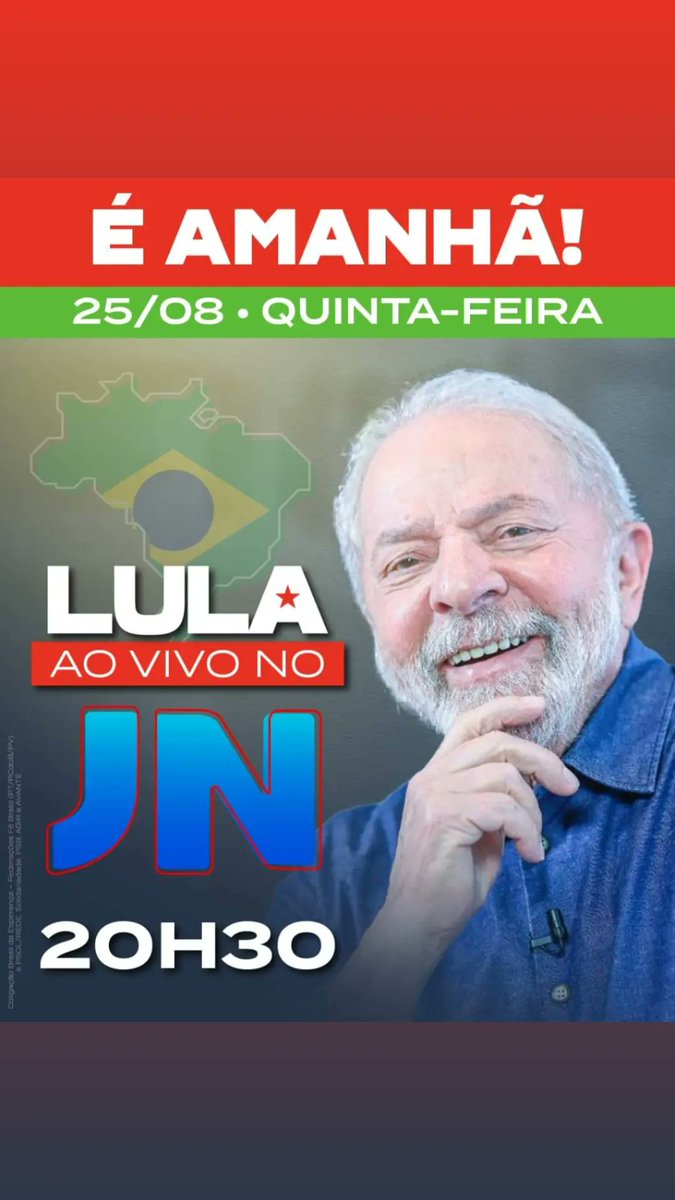 #LulaNoJN 
#Lula13
