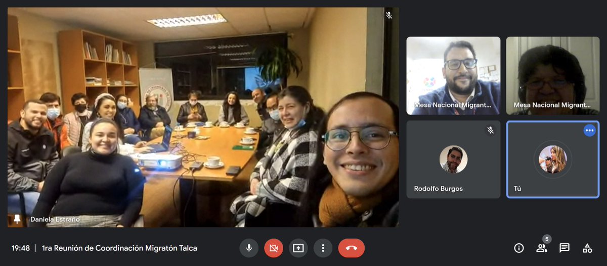 HMigrantes's tweet photo. Reunión de coordinación de la MIGRATON en Talca. Convocados por la Corporación Venezolanos VII Región y la Pastoral de Movilidad Humana del Obispado de Talca, nos reunimos organizaciones migrantes y pro migrantes para coordinar esta gran actividad a realizarse el 10 de septiembre https://t.co/VQtAvyg9rb