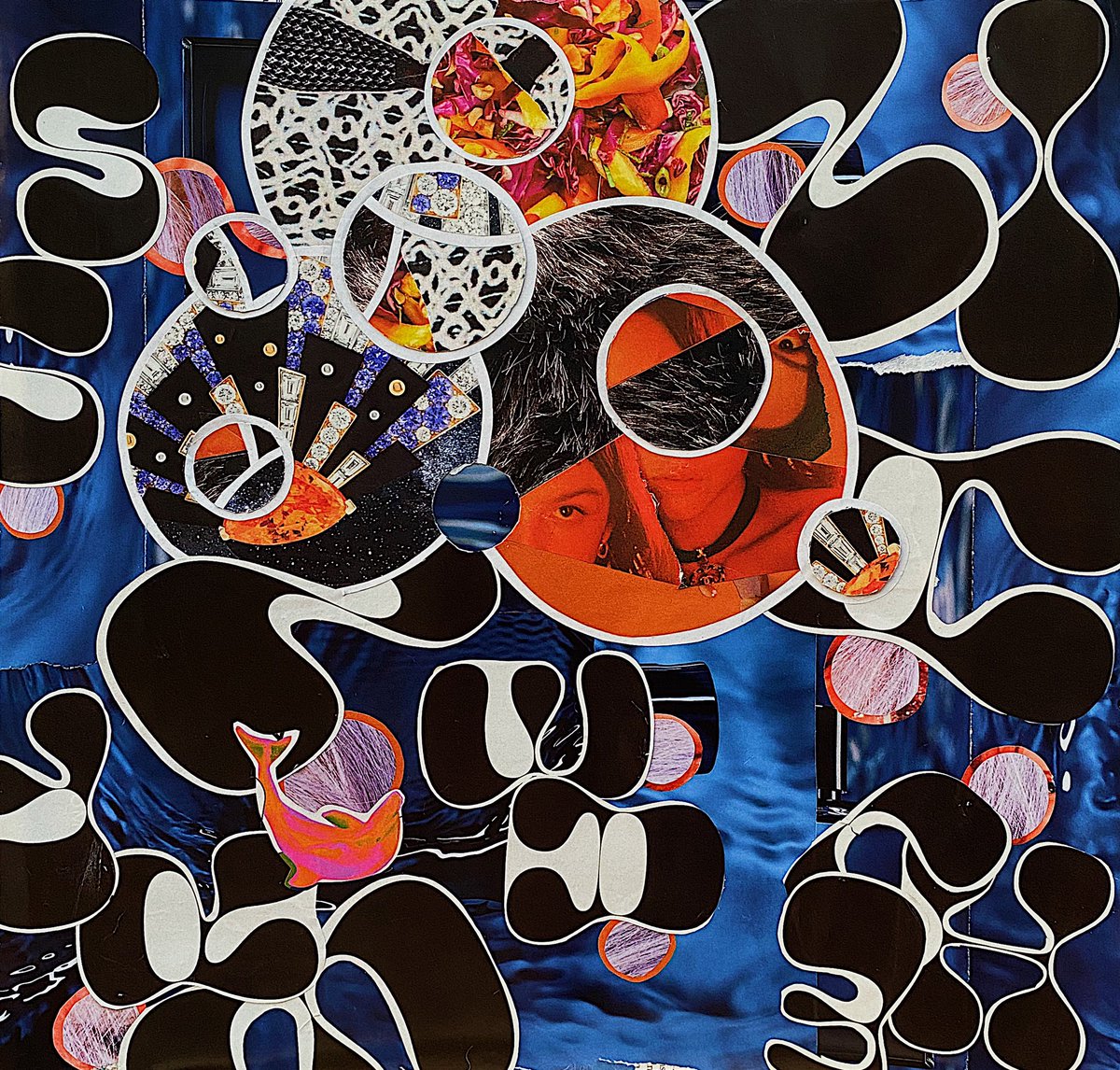 corie475's tweet photo. New collage!  
…Blue and orange, can’t go wrong.  
🏵🐬🍊🌀

• Circle inspiration from incredible @ian___woods • https://t.co/68KYVRKjZs