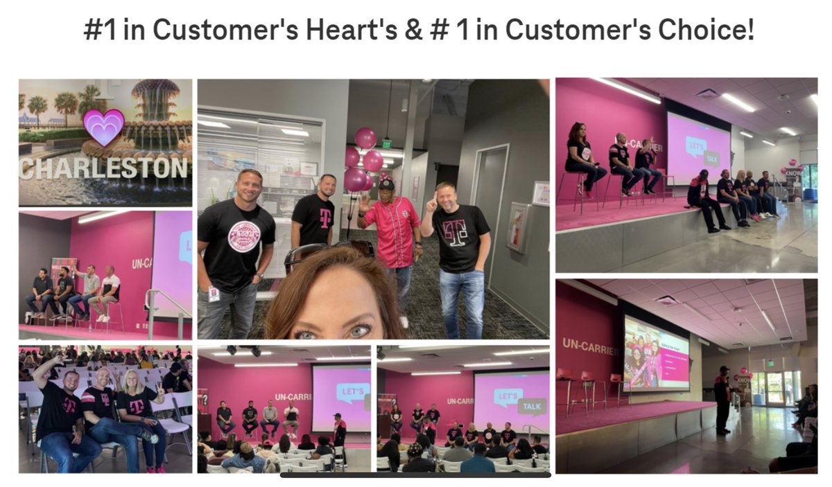 Shout out to the #CharlestonHeat for all the ❤️!  The best in the business at keeping those connected to those that matter most!