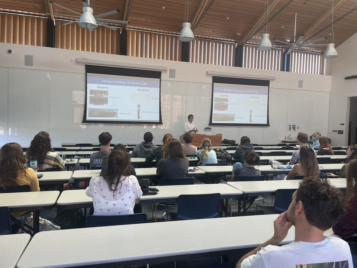 Congratulations to the newly minted Dr. @JoshuaKapp! Hero of the @UCSC_PGL for (among his many ideas) reinventing how we prepare our ancient DNA libraries. Yes, that’s a single-stranded DNA cake!