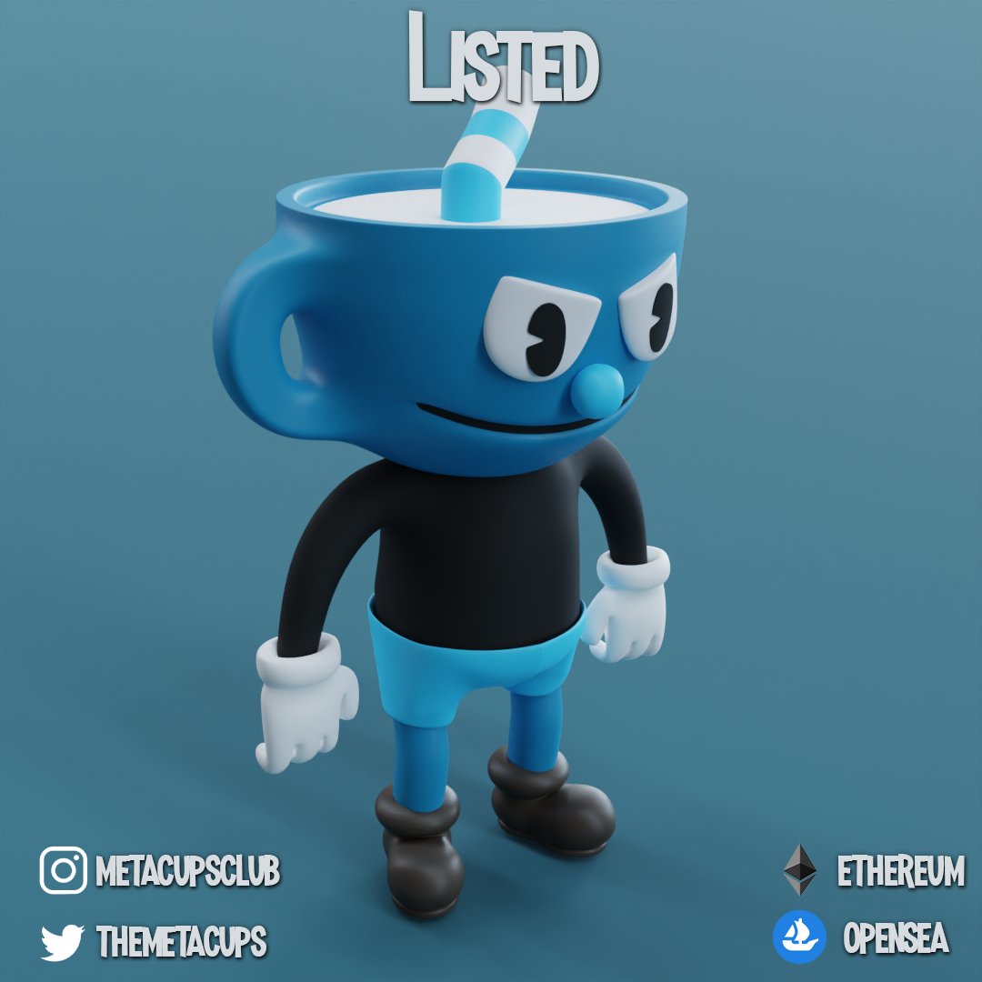 TheMetaCups's tweet photo. Listed! 🔥
0.002-0.005 eth
Check out link in my bio 📥
#nfts #nftartists #artwork #nftcollection #nftcreator #digitalart #nftartists #digitalartist #cryptoartwork #creator #cryptoart #cryptoartist #opensea #openseaart #nftcollectors #nftartwork #nftgiveaway #MetaCups #nft #nftart https://t.co/jawhb2bjbC