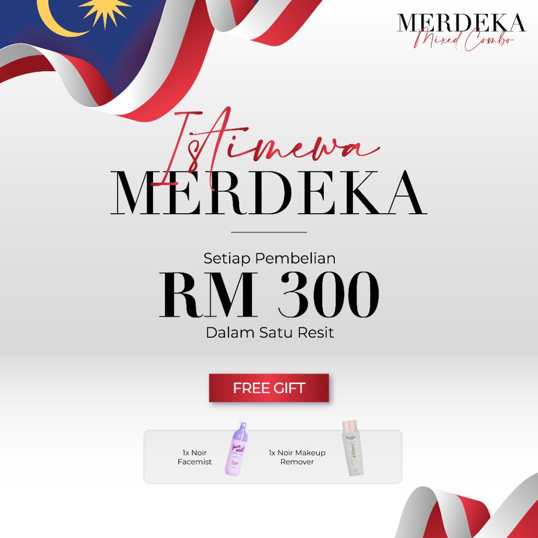 NoirwithAiLia's tweet photo. ✅ Setiap Pembelian dalam 1 Resit. Layak untuk Join Cabutan Bertuah 10 Ribu Ringgit Malaysia untuk bulan Ogos !! 

Semua ni harga tak masuk akal!
dah lah tak masuk akal pastu berpeluang pula menang cabutan bertuah berupa wang tunai. 😀 https://t.co/gOVqeJiZeh
