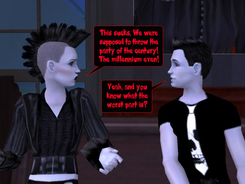 CourtleyManor's tweet photo. #CourtleyManorRecap: "An Evening in Quarantine" (1/2)
After their plans for a #vampire-themed #GothParty fall through due to the #pandemic, newly minted #vampires #DJDK, #RavenWright & #MichaelMurder are stuck in #quarantine with each other and a case of useless #Vamprocillin-D. https://t.co/LG4wKfloYx