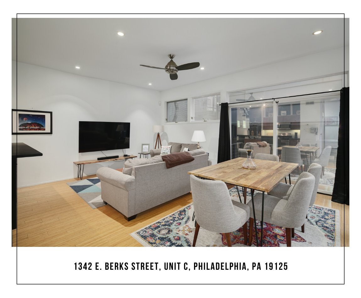 EWRhomes's tweet photo. 1342 E Berks St, #C, Philadelphia, PA 19125🏡🔑 $615,000• 3 BR• 3 BA• 1,689 SF• MLS PAPH2148444 #justlisted #forsale #houseforsale #homeforsale #home #house #townhouse #townhome #rowhome #roofdeck #deck #patio #driveway #realestate #ewrhomes #philadelphia #philly #fishtown https://t.co/5xEgrm8cdH