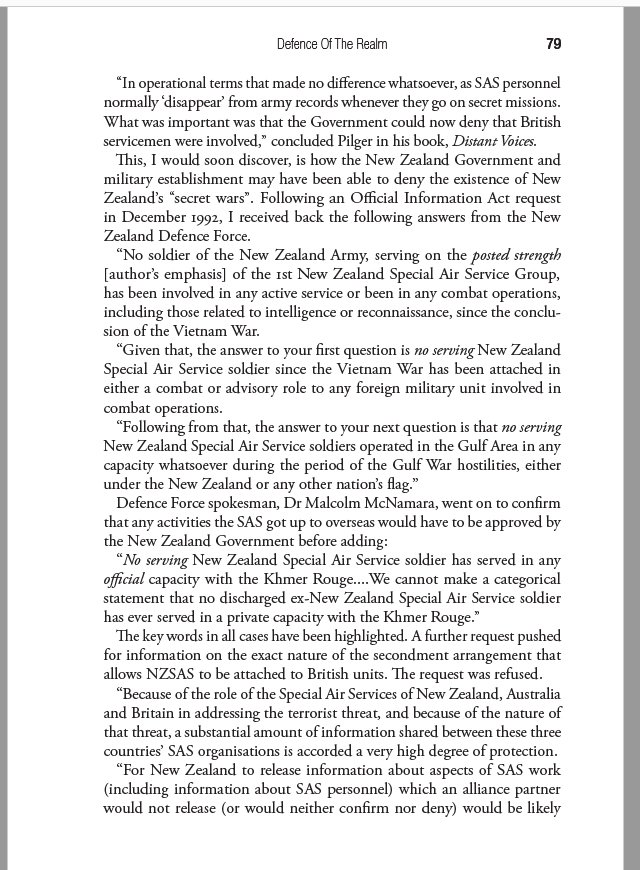 investigatemag's tweet photo. Kiwi soldier from Burnham base killed in Ukraine on "unpaid leave". I wonder if any other Burnham soldiers are up there? #NZSAS? This from the 1995 book #TheParadiseConspiracy https://t.co/FEvOD6KHuA