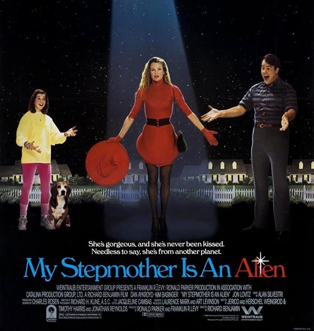 b2bmoviepod's tweet photo. My stepmother is an alien (1988) #80s #love #movies #aykroyd #basinger #B2b #PodernFamily https://t.co/LdwR5ncamq