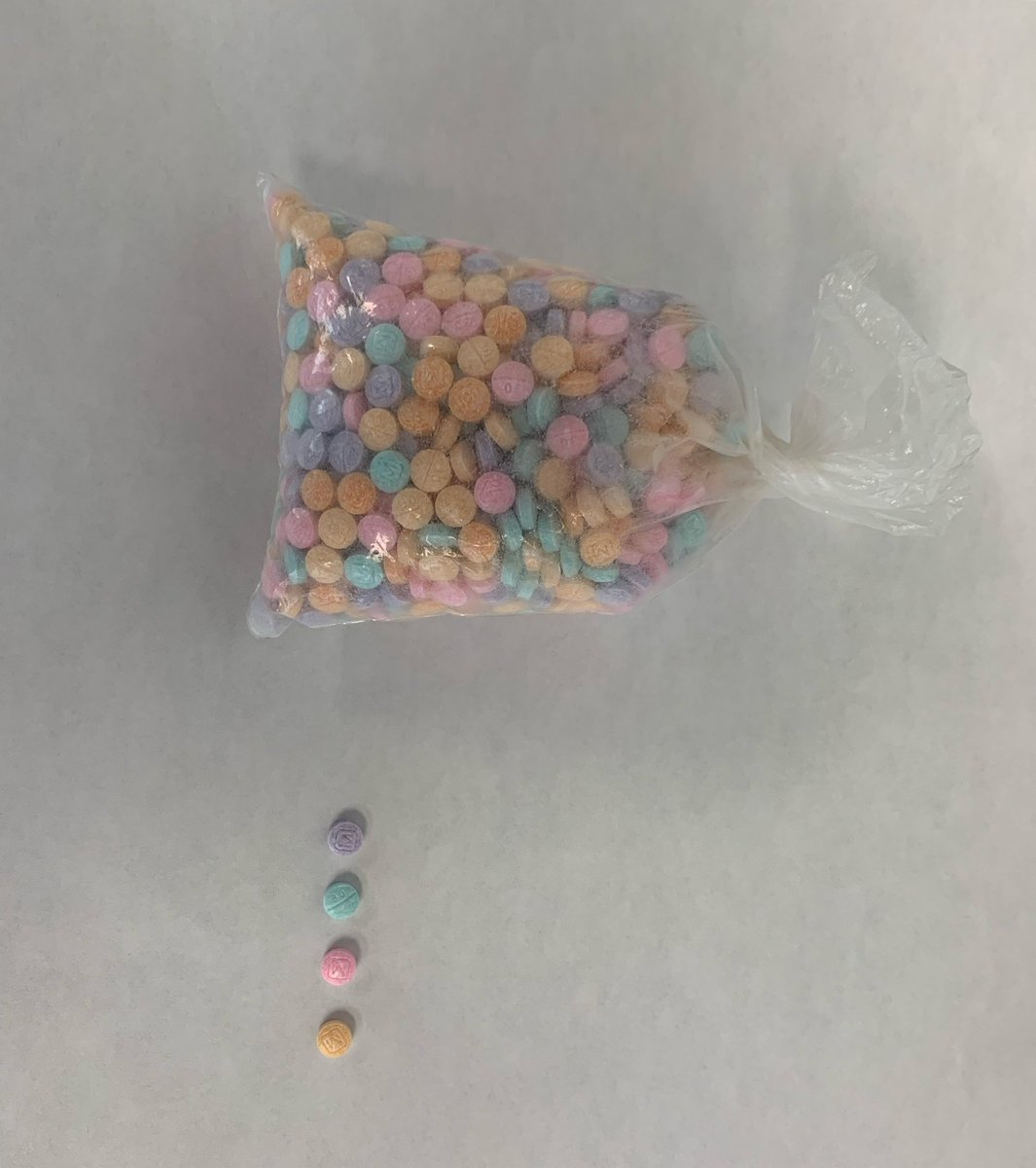 The announcement that "Rainbow Fentanyl" was found and seized in Morgantown requires us to all come together to spread awareness of these dangerous pills. Remember, one pill can kill. Share this info to help protect all of our family and friends. #OneMountaineerFamily.