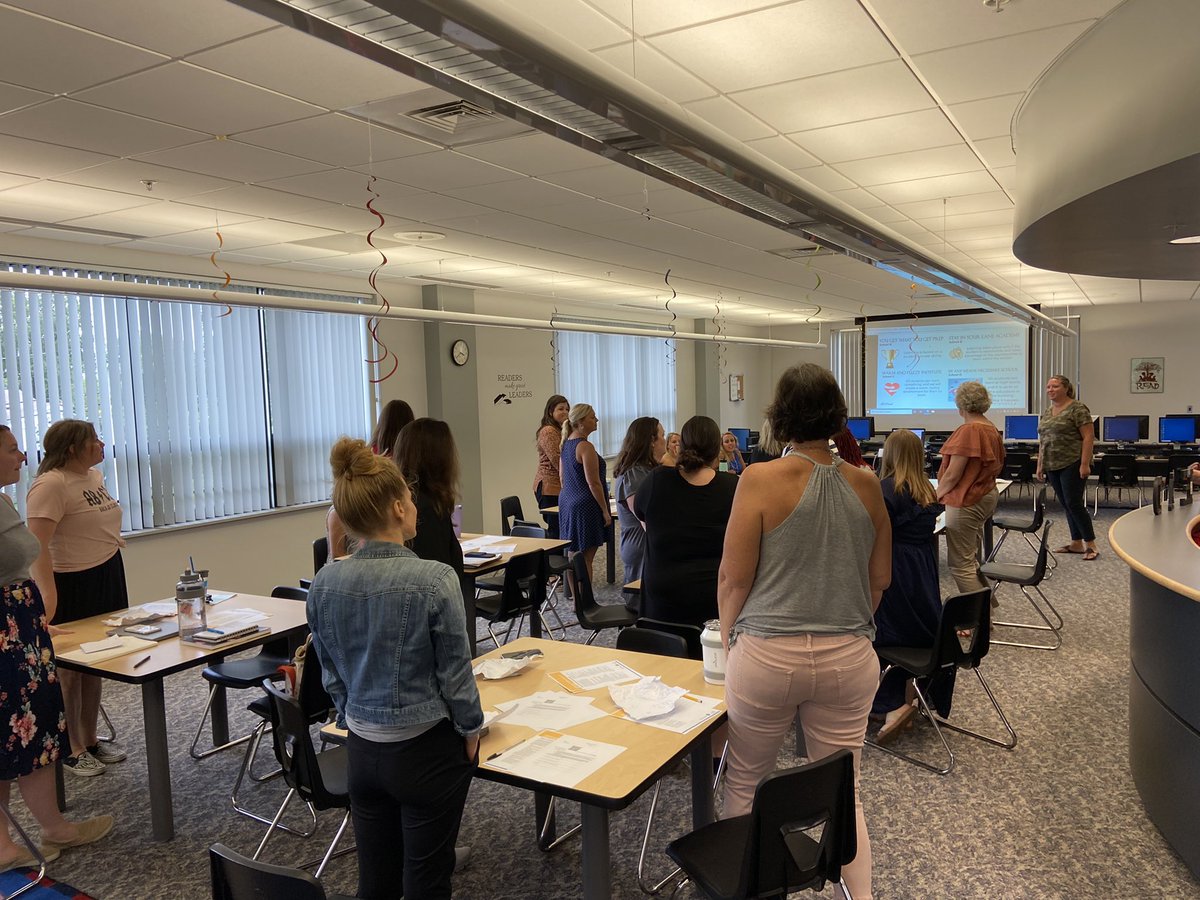 Today, District #7 started the journey to success for EACH student as we launched the PLC Process. It was a great day to be a leader in District #7! #d7proud #PLC