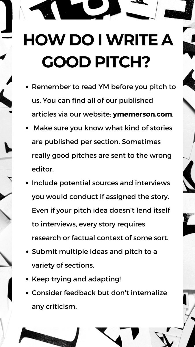 It’s already time to start thinking about October pitches! We can’t wait to read your submissions 🖤🤍