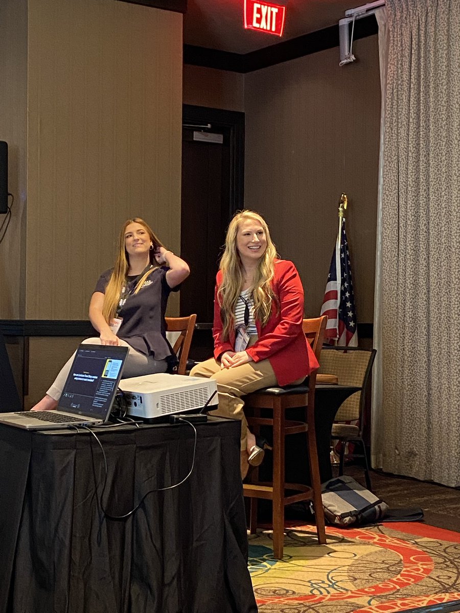 ericakays's tweet photo. Thank you to @meetmiles and @CrowdRiff for having me &amp; @kat_dunc speak at #LASummit22 on managing social media in our destinations. 

#LANorthshore @LANorthshore  @latravelassoc @LakeCharlesCVB https://t.co/cAyLL0icmF