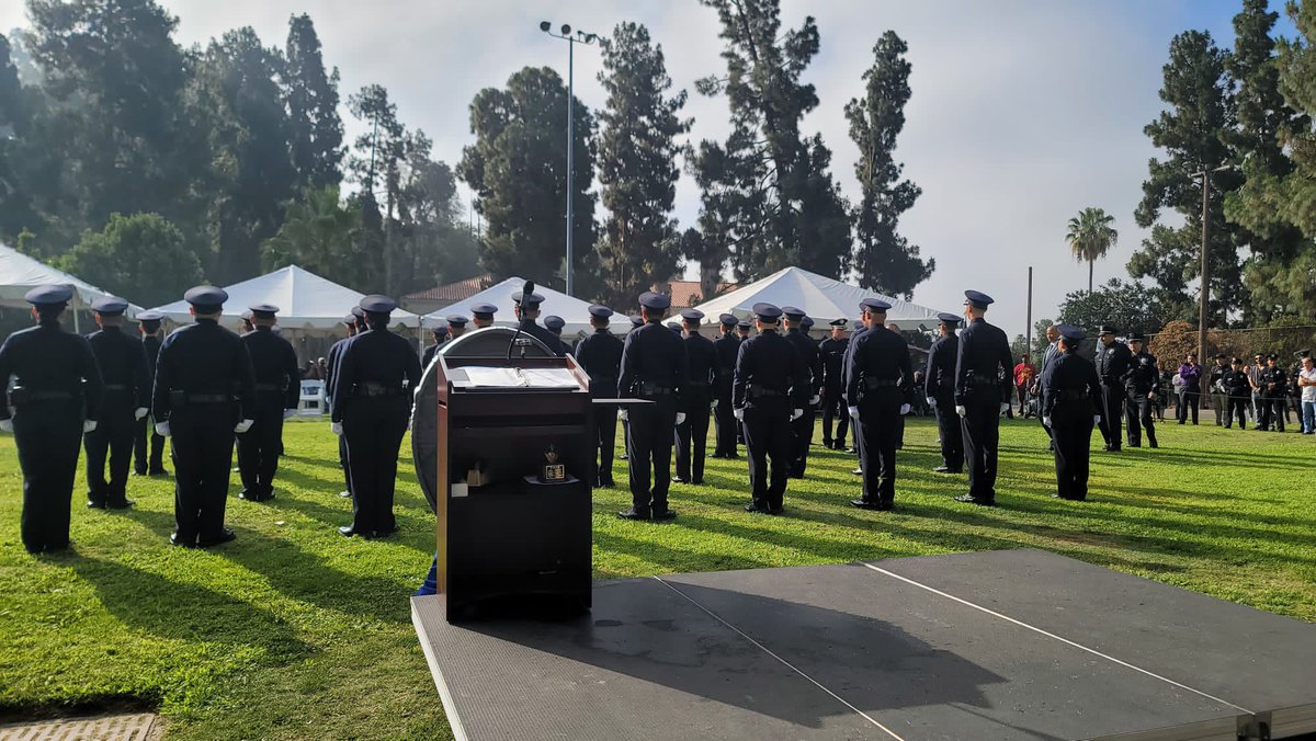 We are almost ready to congratulate our future graduates from @lapdacademy  where The LAPD Parker Foundation will award one special officer the 
Number One Overall Top Recruit Officer of the 3/22 Class this Friday!  
🎓💙🚔 #lapd #lapdparker #police