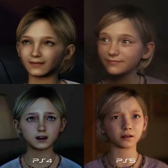 Julien  on X: Sarah - The Last of us (PS4) vs The Last of us part 1  (PS5). #THELASTOFUS #PS5 🎮  / X