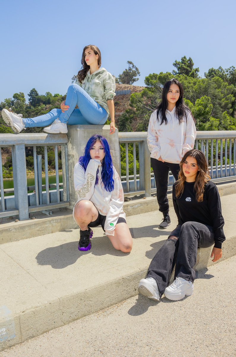 itsandreabotez's tweet photo. dropping an album with the girls, oh and we are also now a part of @OpTic 💚😉 https://t.co/DS9yi7c6TO