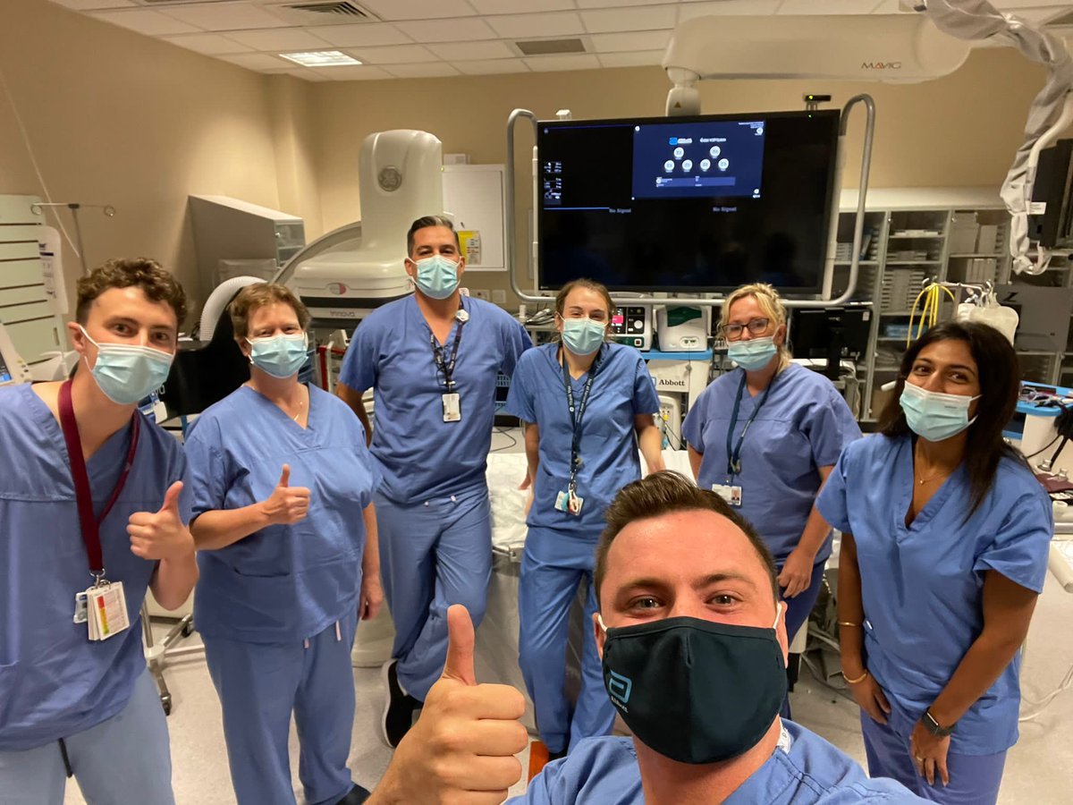 Quite an achievement today in the cath lab at Castle Hill <a href="/HullHospitals/">Hull University Teaching Hospitals NHS Trust</a>. We completed our 100th <a href="/AbbottCardio/">Abbott Cardiovascular</a> Precision X mapping case. <a href="/AliceRidsdale1/">Alice</a> <a href="/gbeddoes/">Gowan Beddoes</a> ⁦<a href="/JackCaudwell/">Jack Caudwell, PhD</a>⁩