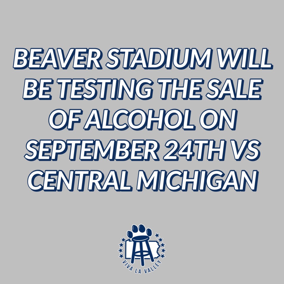 PSUBarstool's tweet photo. Beaver Stadium is about to get a little more electric... https://t.co/Ri5TaNWHfQ
