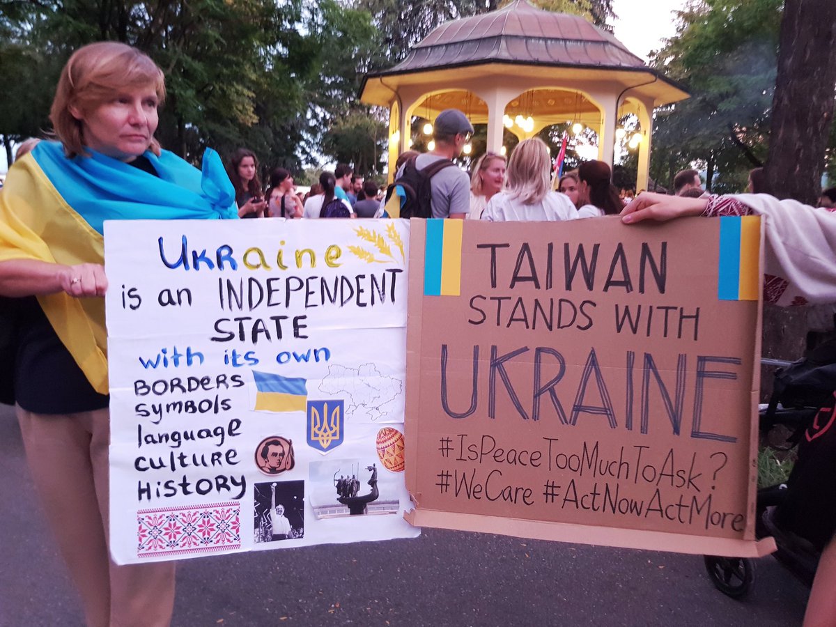 Neither #Ukraine nor #Taiwan should need to prove that they have their own distintive cultures & history to justify their desire for peace & freedom. Military expansions based on the false ideas of ethno-nationalism have no place in today's world.
#SlavaUkraini #FreeTheFuture