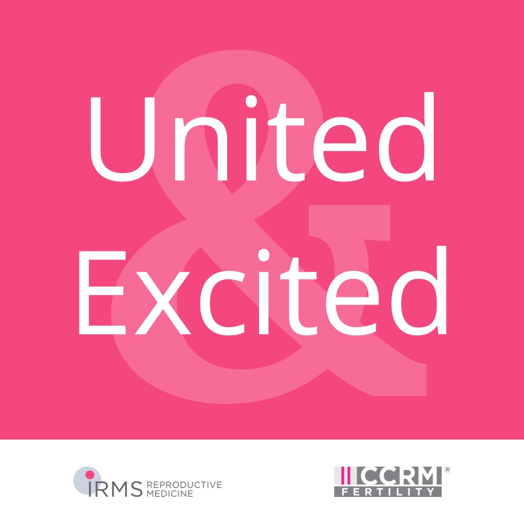 We're thrilled to announce that IRMS is partnering with <a href="/CCRMfertility/">CCRM Fertility</a> to create the most advanced, world-class reproductive centers across North America! 
sbivf.com/blog/irms-and-…