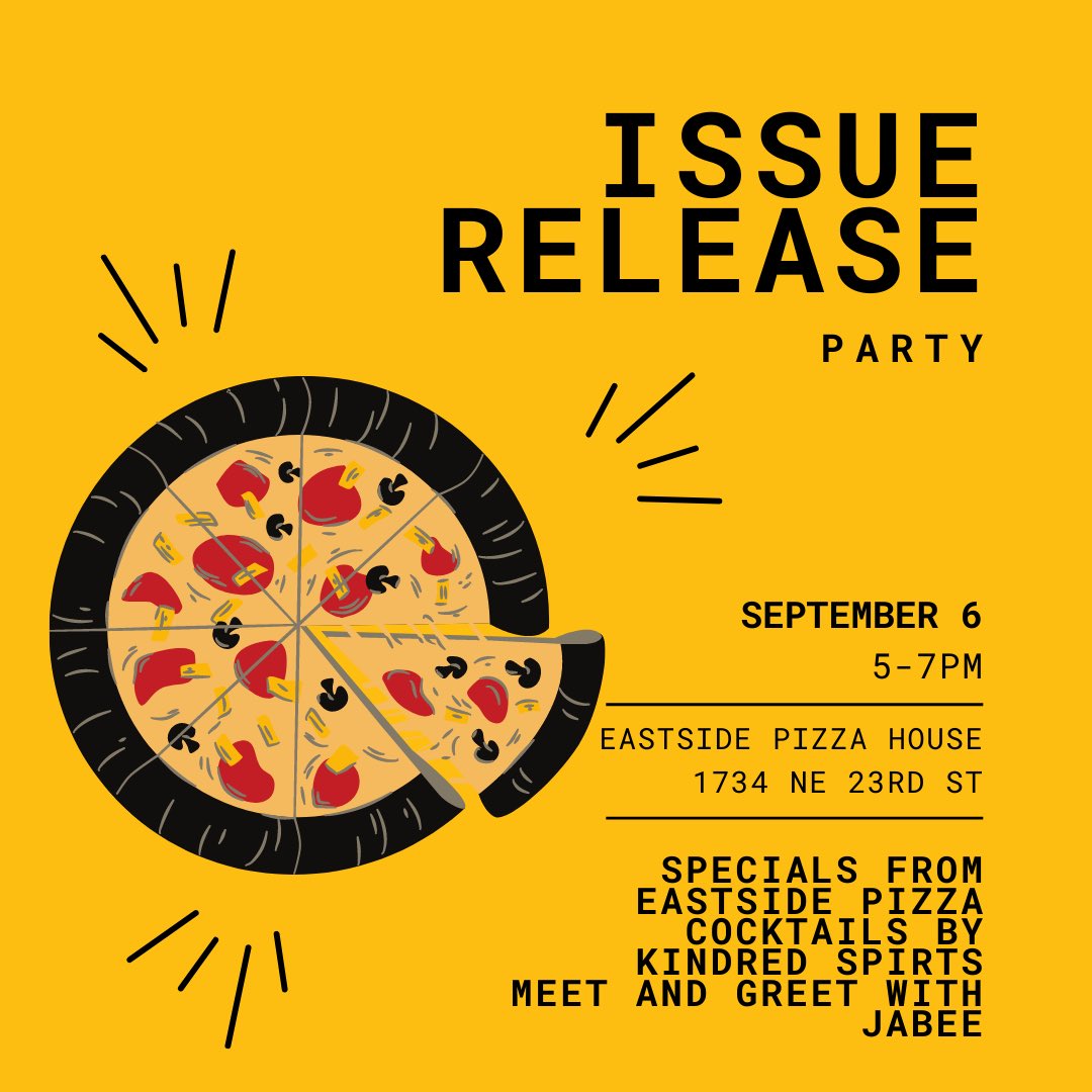EdibleOKC (@edibleokc) on Twitter photo Grab your foodie friends & join the EdibleOKC crew for our September & October Issue Release Party on Tuesday, September 6th from 5-7pm at Eastside Pizza House <a href="/ESPizzaHouse/">EastsidePizzaHouse</a> with <a href="/mynameisJabee/">Jabee</a> . 🍕🍕
Stay tuned for cocktails specials from their wonderful neighbor, <a href="/Kindred_OKC/">Kindred Spirits OKC</a>. Grab your foodie friends & join the EdibleOKC crew for our September & October Issue Release Party on Tuesday, September 6th from 5-7pm at Eastside Pizza House <a href="/ESPizzaHouse/">EastsidePizzaHouse</a> with <a href="/mynameisJabee/">Jabee</a> . 🍕🍕
Stay tuned for cocktails specials from their wonderful neighbor, <a href="/Kindred_OKC/">Kindred Spirits OKC</a>.